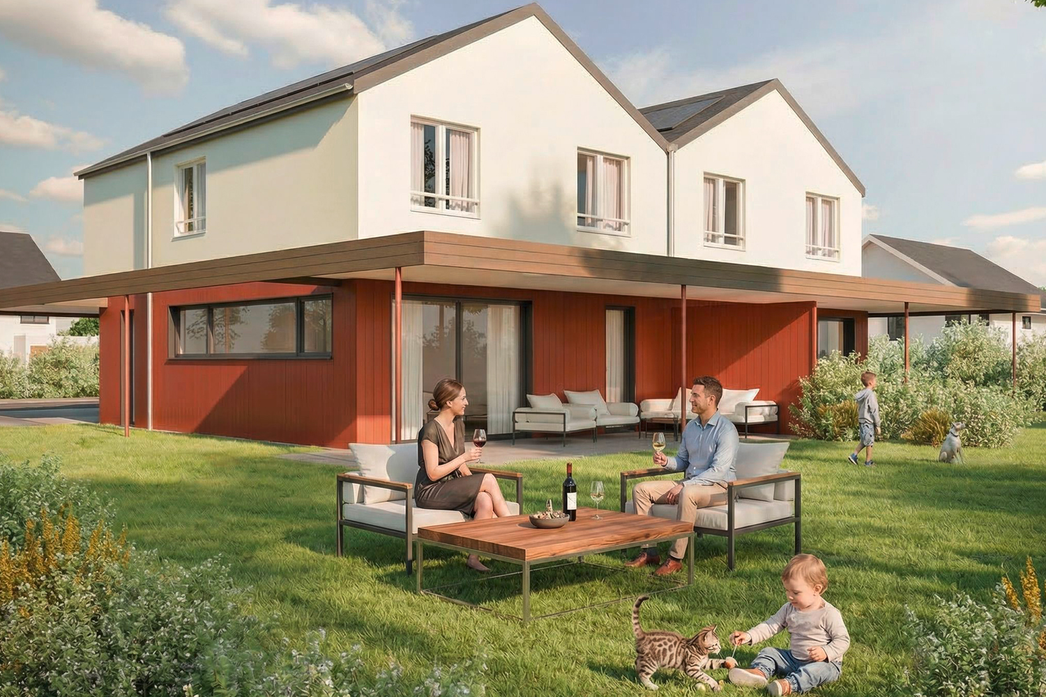 Doppeleinfamilienhaus am Nelkenweg 9 in Roggwil BE